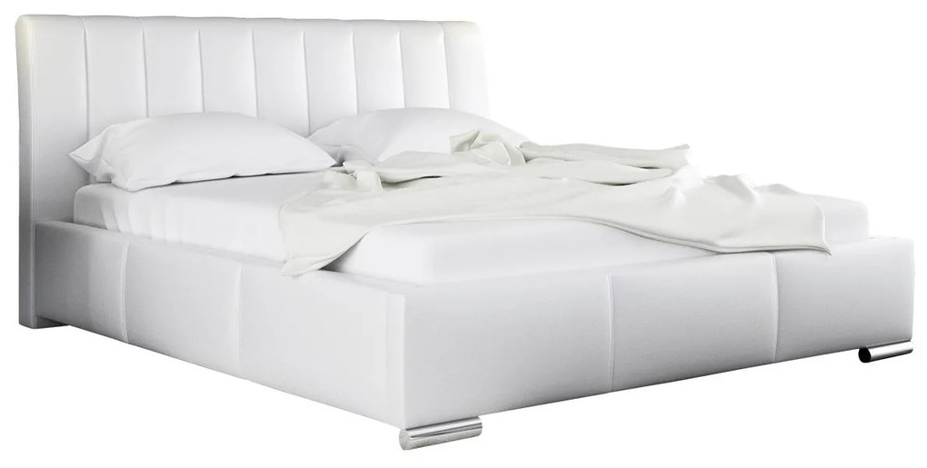 Posteľ Mayoro, Rozmer postele: 160x200, Dostupné poťahy: ekokoža Soft 011 (čierna)
