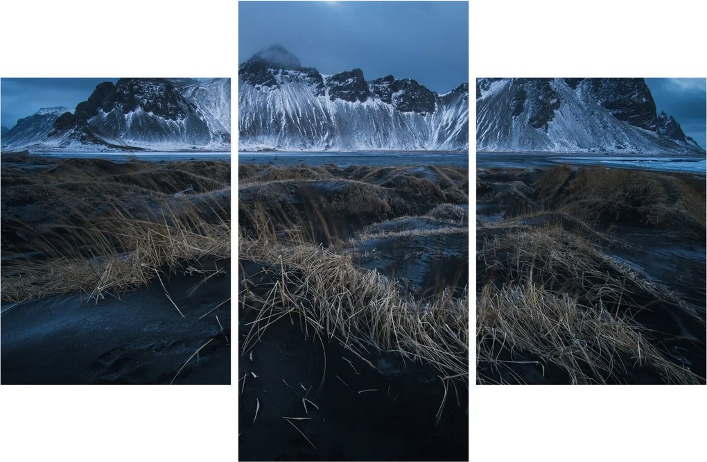 Obraz výhľadu na Islandskej vrcholky (90x60 cm)