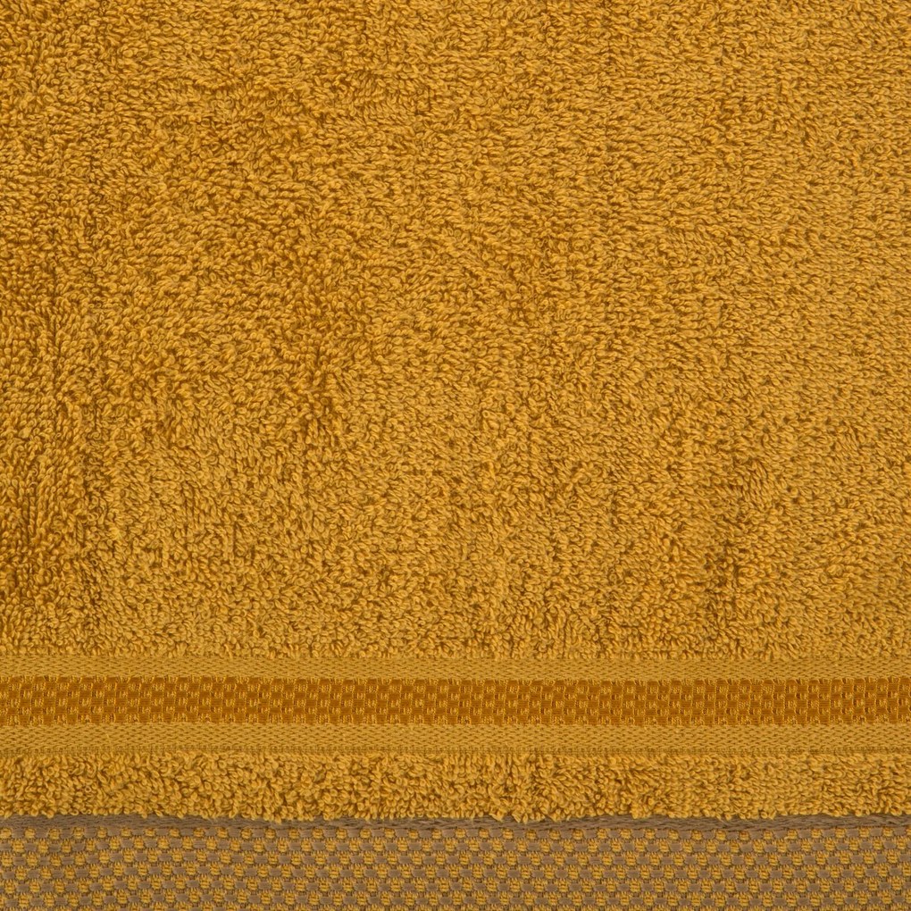 FROTÉ UTERÁK ABBIE 50X90 CM TMAVOŽLTÁ