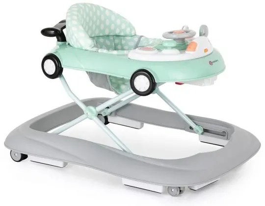 PETITE&MARS - Detské chodítko s melódiou CABRIO 2xAA mint