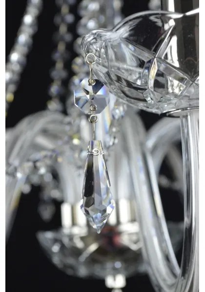 Wranovsky JWZ117082101 - Krištáľový luster na reťazi BONTON 8xE14/40W/230V