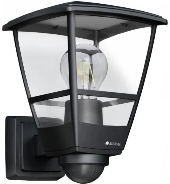 Steinel 084769 - Vonkajšie nástenné svietidlo so senzorom L10S 1xE27/15W/230V IP44