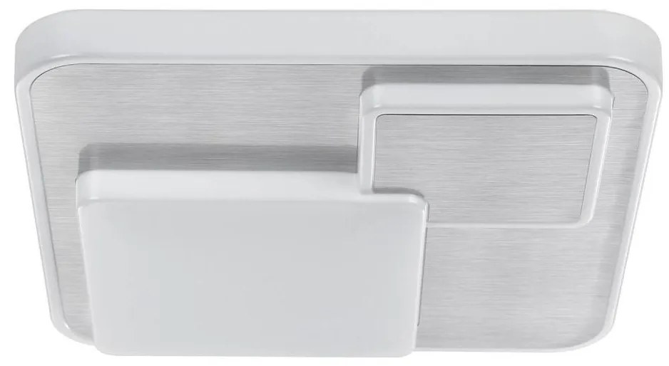 Eglo 75666 - LED Stropné svietidlo LEPRESO LED/19,5W/230V 38,5x38,5cm matný chróm