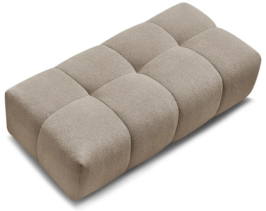 Taupe ženilková podnožka Everest – Bobochic Paris