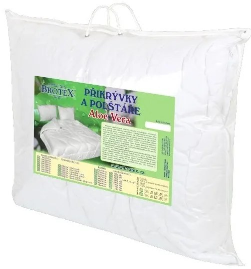Brotex Vankúš Aloe Vera 70x90cm 700g so zipsom guličky UNICO