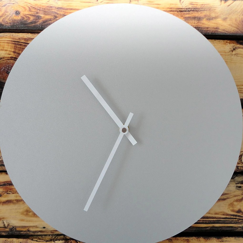 Nástenné hodiny kruh HDF Oliva: Čierne ručičky HDF - čierna 30 cm 3436-21954 PR0066- wall clock HEU-