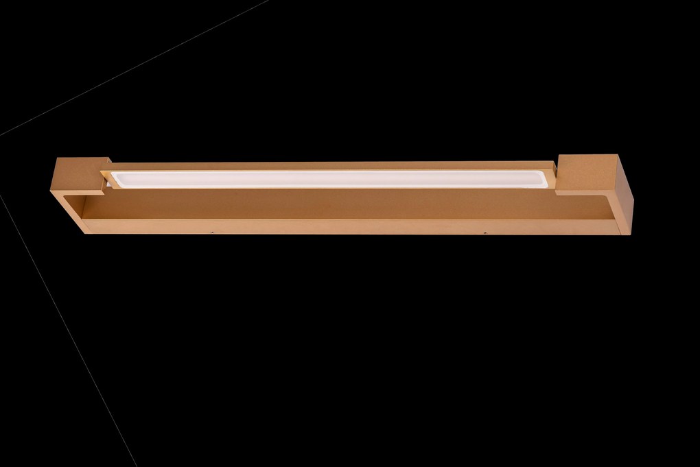 LED nástenné svietidlo Dali 60 3000K zlatá