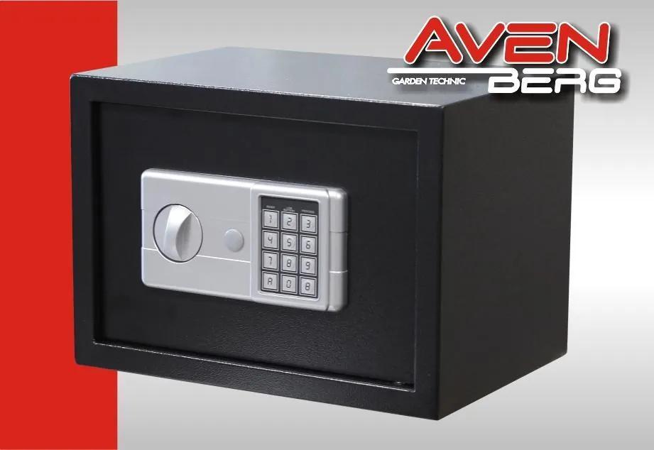 Elektronický bezpečnostný trezor AVENBERG 25EK - 250x350x250