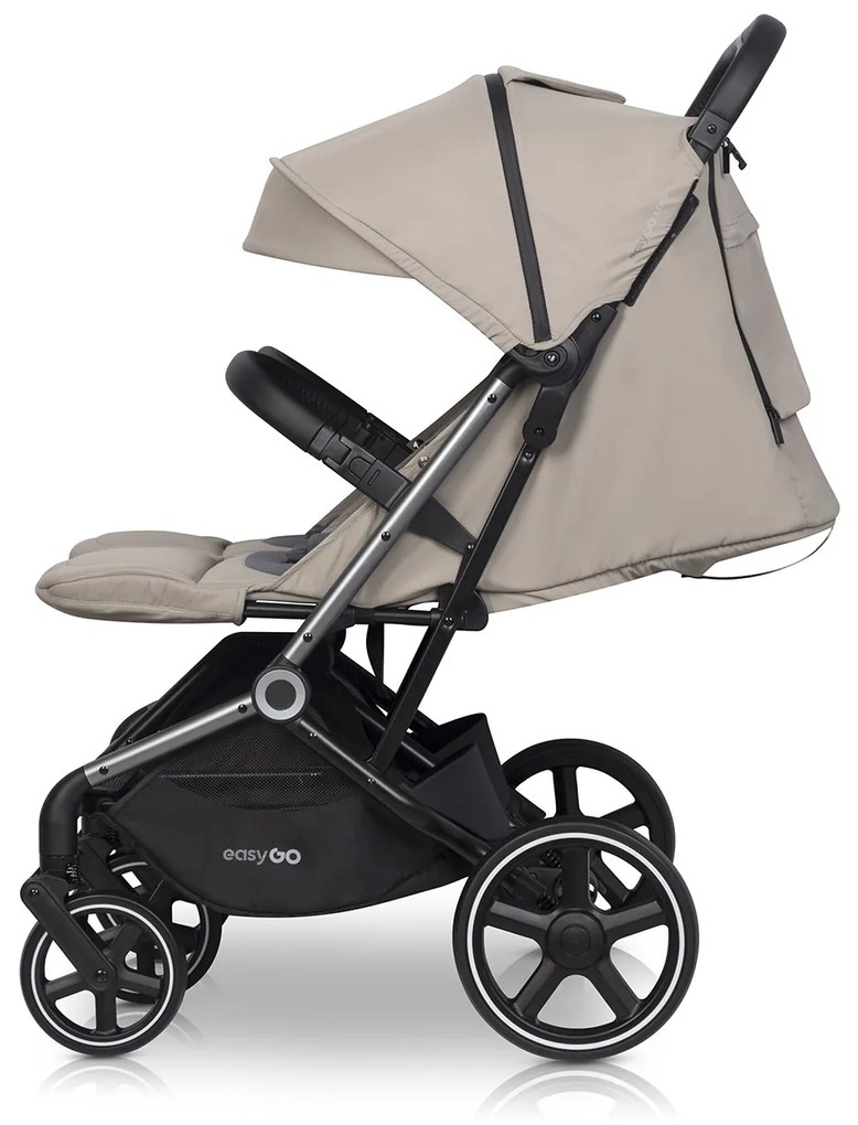 Súrodenecký kočík EasyGo Echo Savana Beige