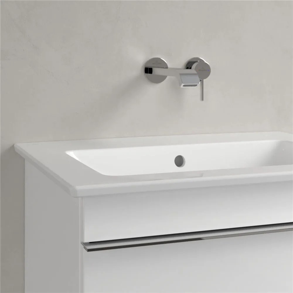 VILLEROY &amp; BOCH Venticello závesné umývadlo bez otvoru, s prepadom, 650 x 500 mm, biela alpská, 41246701