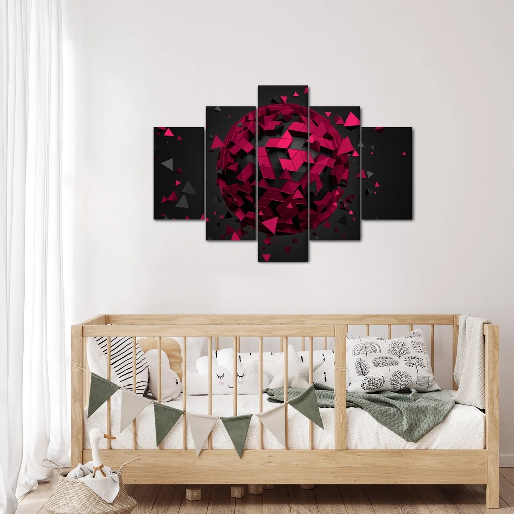 Obraz 3D abstrakcie (150x105 cm)