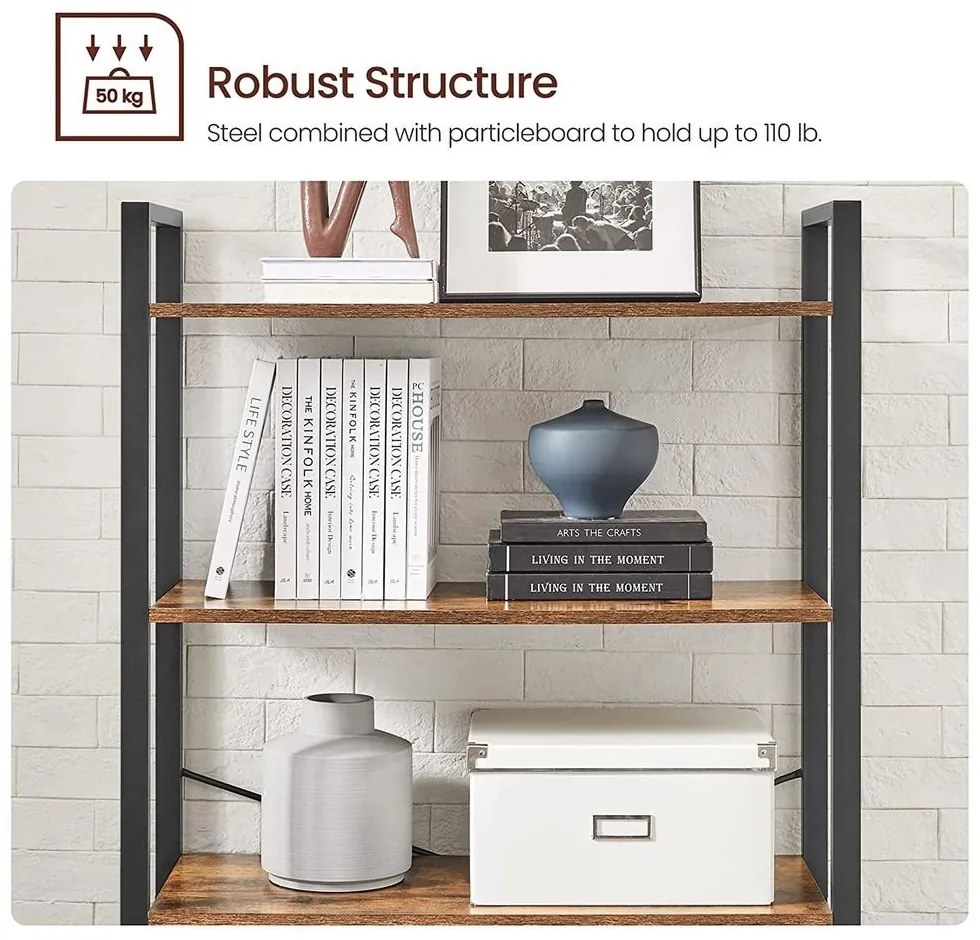 Policový regál so 6 policami VASAGLE LLS082B01