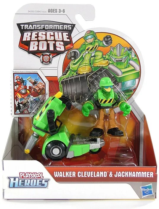 Hasbro Transformers Walker Clevelad + Jackhammer