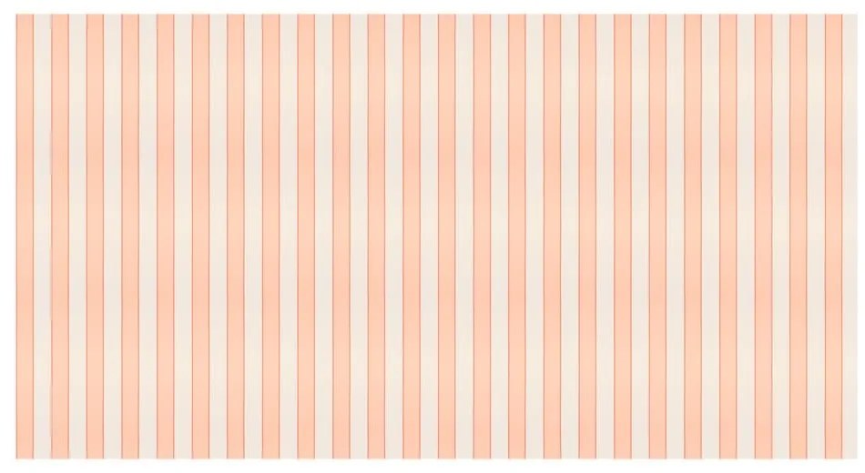 Obrus 137x259 cm Peach Stripe – Meri Meri