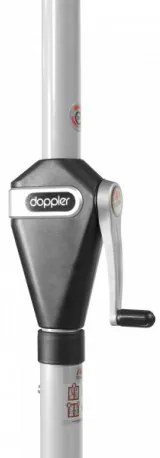 Doppler ACTIVE 280 cm - automatický naklápací slnečník s kľukou : Barvy slunečníků - 820