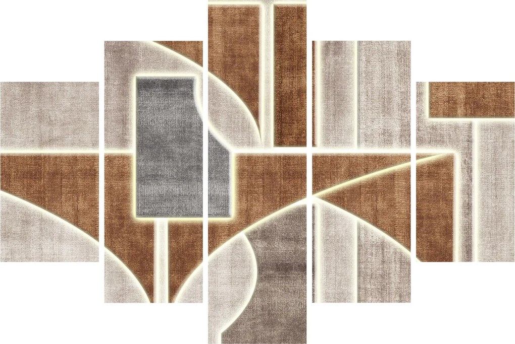 Obraz - Tvary (150x105 cm)