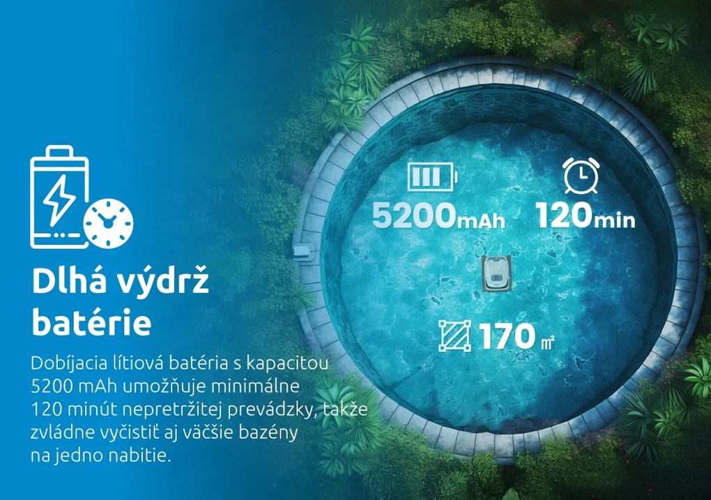 Marimex | Bazénový robotický vysávač Marimex RobotVac Fraser | 10800069
