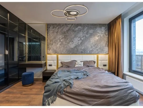 Globo 48466-70 - LED stmievateľné stropné svietidlo INVERTINA LED/70W/230V zlaté