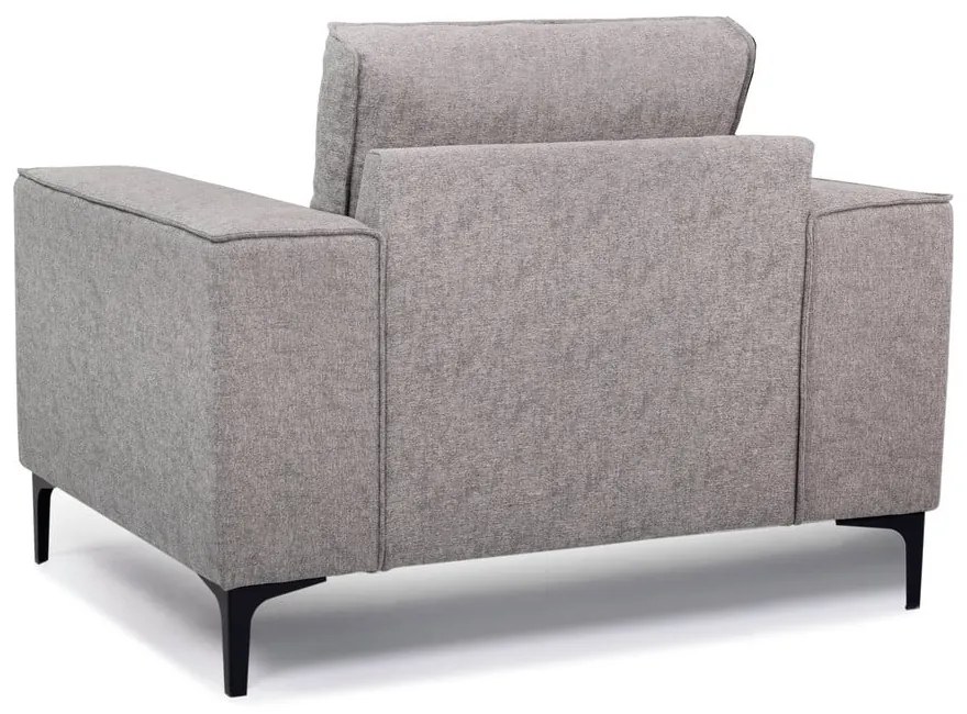 Sivohnedé kreslo Copenhagen - Scandic