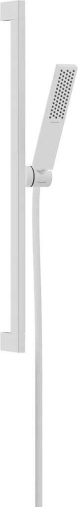 Hansgrohe Pulsify E, sprchová súprava 100 1jet EcoSmart+ so sprchovou tyčou 650 mm, biela matná, HAN-24371700