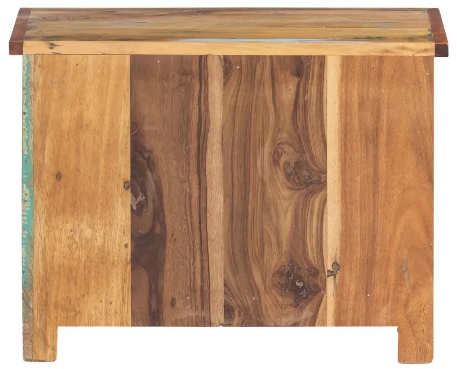 furniture-nabytek.cz - Masívna lavička Wakefield z recyklovaného dreva, lakovaná, viacfarebná
