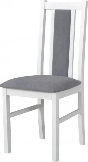 Sconto Jedálenská stolička BOLS 14 sivá/biela