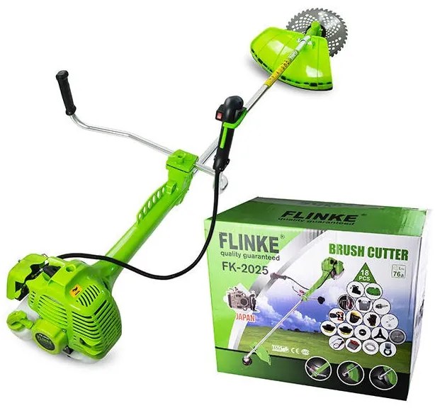 Benzínová kosačka a krovinorez Flinke FK-2025 s 18 doplnkami - 5,8 hp / Welnek Tools Profesional VK-00052