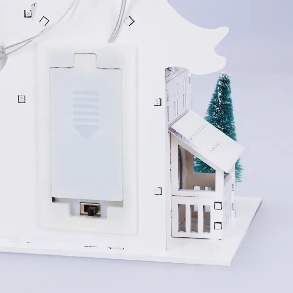 Brilagi - LED vianočná dekorácia LED/2xAA kostolík