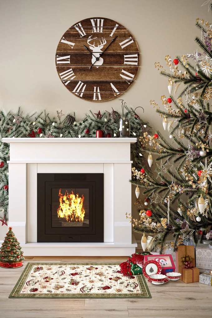 Villeroy & Boch, Kusový koberec Villeroy & Boch Toy's delight so strihaným vlasom 106218 Green, Multicolor, 50x80, zelená, obývacia izba