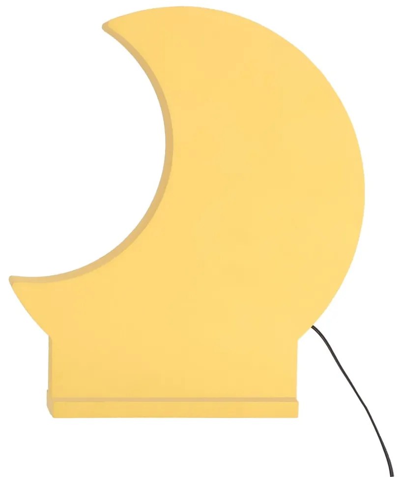 Žltá detská lampička Moon - Candellux Lighting