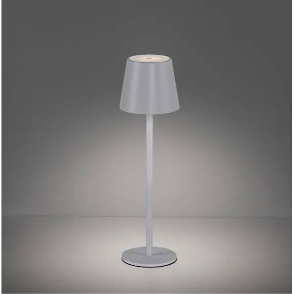 Leuchten Direkt 19250-16-LED Vonkajšia nabíjacia lampa EURIA LED/3W/5V IP54 biela