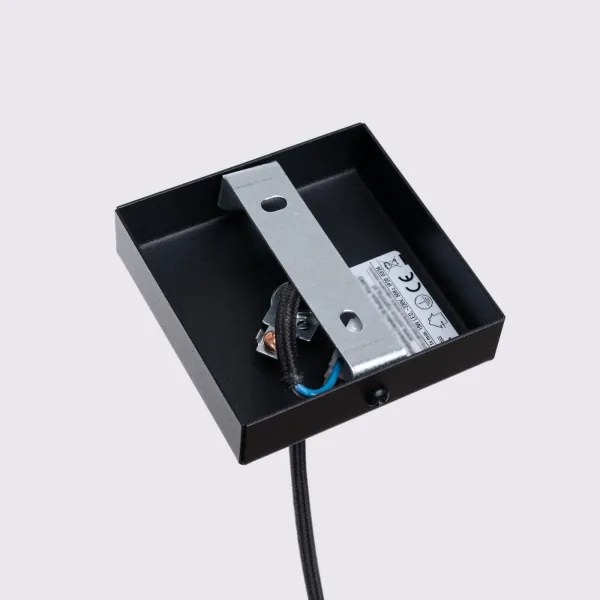 Brilagi - Luster na lanku CRESTO 1xGU10/10W/230V čierna