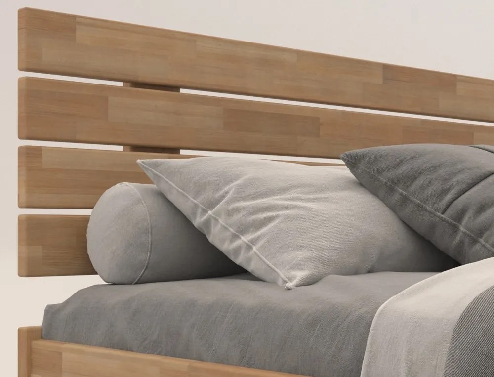 Posteľ Isolda 180x200 cm, prírodný buk