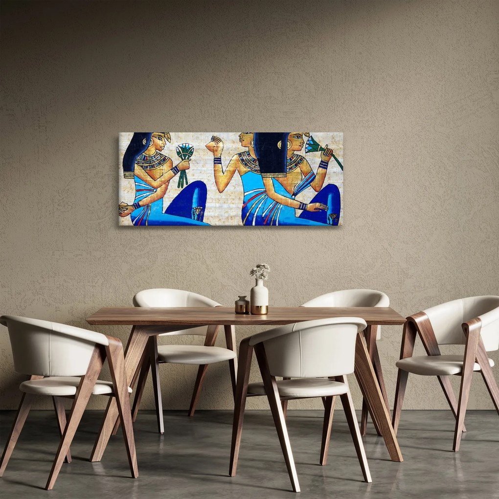 Obraz - Egyptské maľby (120x50 cm)