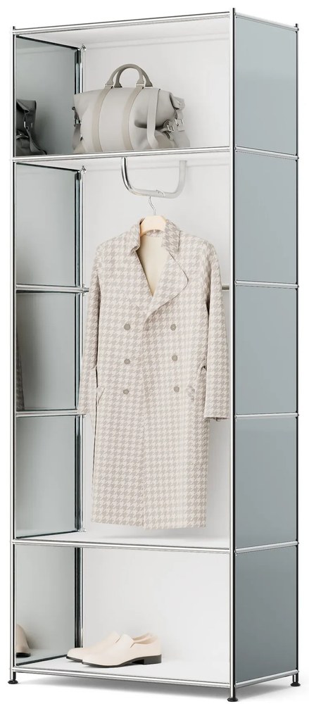 Kovový vešiak »CN3« s tyčou na oblečenie