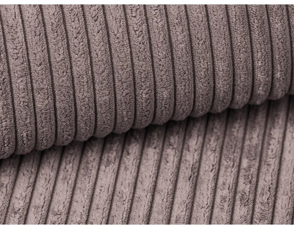 Staroružová menčestrová rozkladacia pohovka 195 cm Nona – Makamii