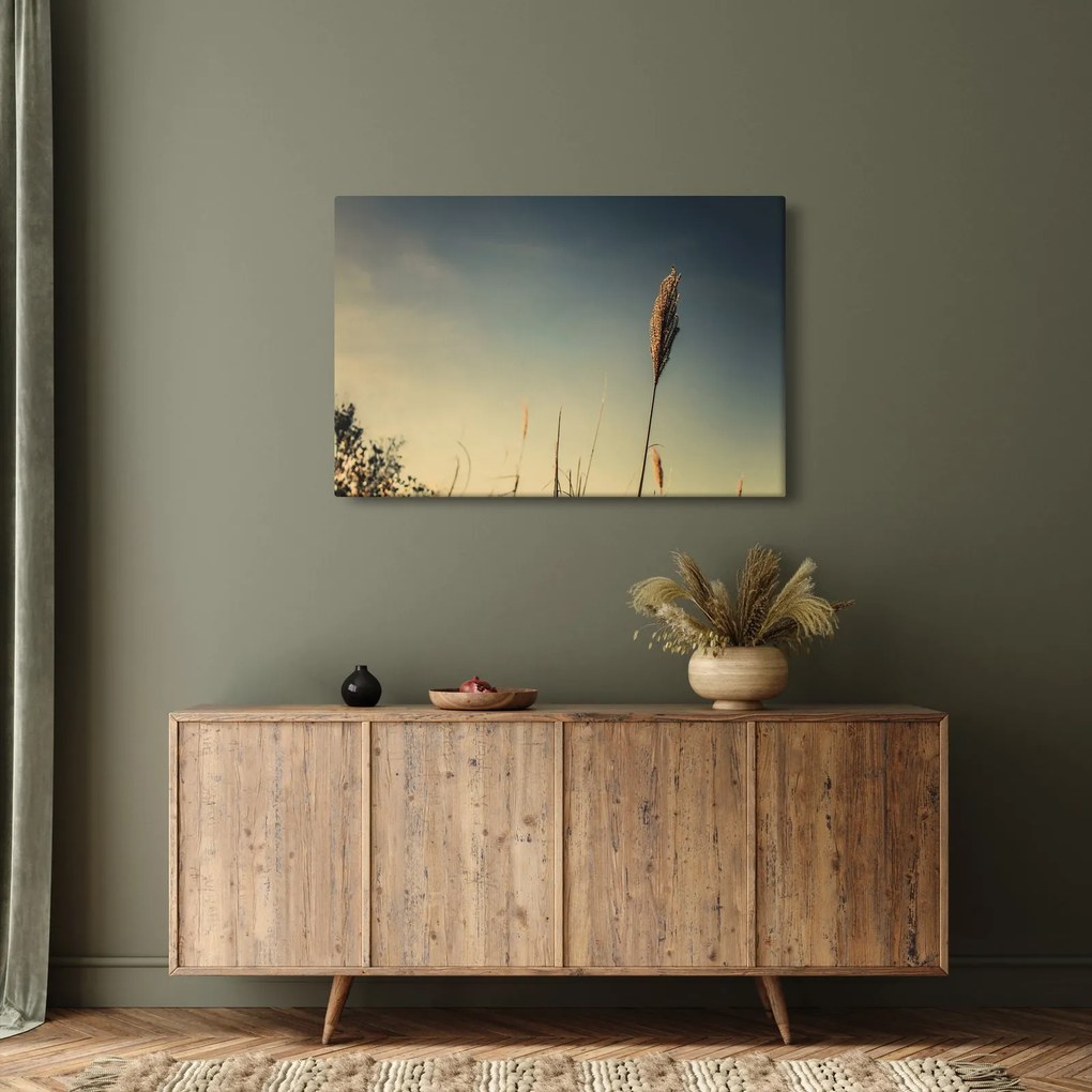 Obraz s trávou (90x60 cm)