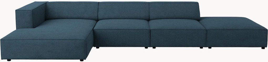 Rohová pohovka v menčestrovom vzhľade Arendal (5-miestna)