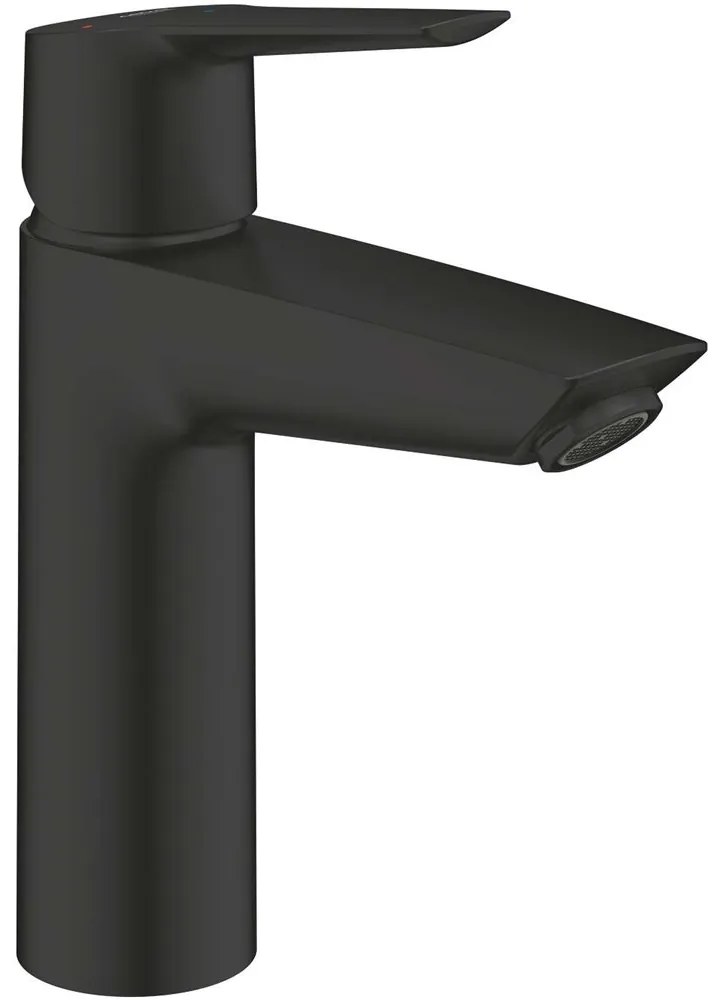 GROHE Start páková umývadlová batéria ES s odtokovou súpravou Push-Open, výška výtoku 121 mm, matná čierna, 237462432