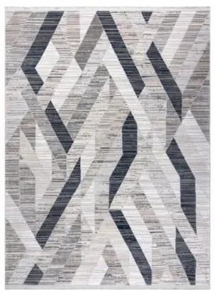 Koberec REBEC 51166B Geometric - granát/krém
