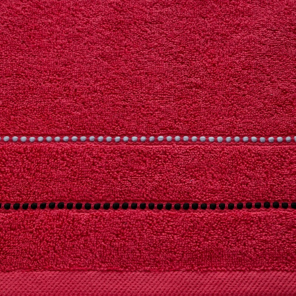 FROTÉ UTERÁK SUZI SADA 6KS 30X50 CM ČERVENÁ