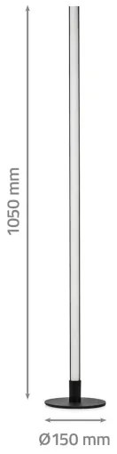 Nedis WIFILD20RGBW- LED RGBIC Stojacia lampa Smartlife LED/10W/230V 2700-6500K+DO