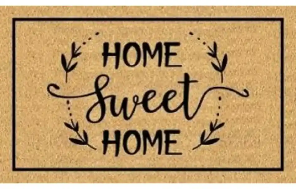 Trade Concept Kokosová rohožka Home Sweet Home 2, 40 x 60 cm | BIANO