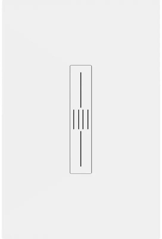 Mexen Toro, SMC obdĺžniková sprchová vanička 100 x 80 cm, biela, biela krytka, 43108010-W