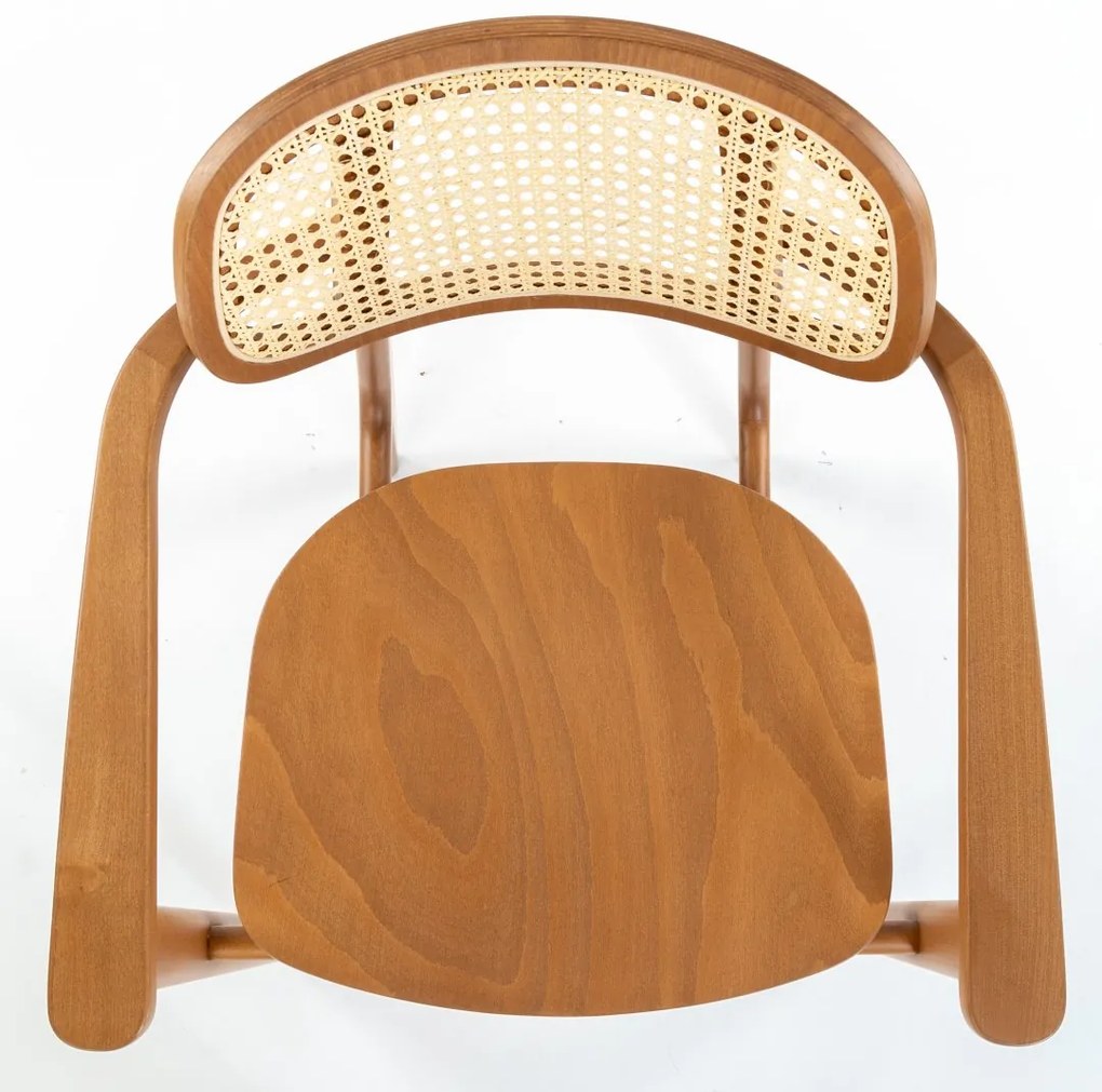 VANESA P WALNUT DREVENÁ STOLIČKA walnut