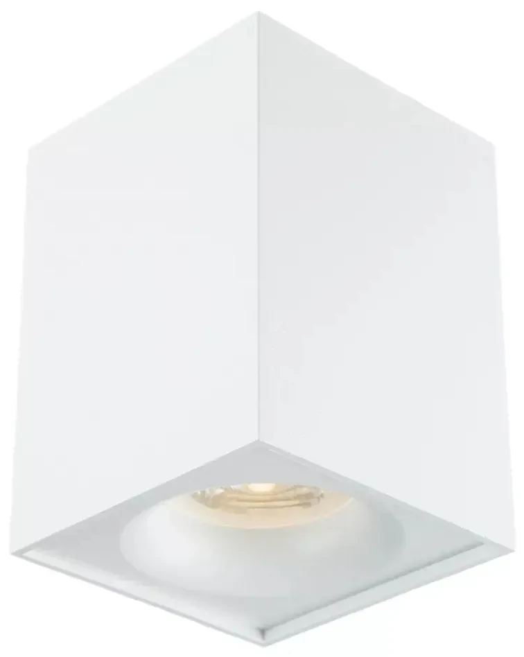 Stropné bodové prisadené svietidlo SOFIA SQUARE OZZO 1W/W GU10 WHITE SOFIA-SQUARE-1W_W