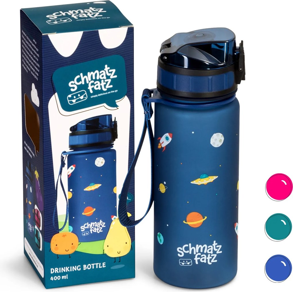 Klarstein Wakaba, fľaša na pitie, 400 ml, Tritan, BPA-free