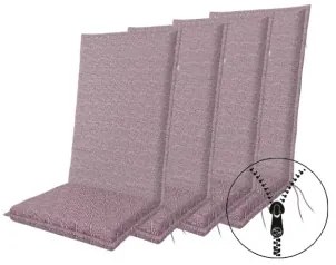 Doppler ART 4043 vysoký - set 4 ks - podušky na stoličku a kreslo