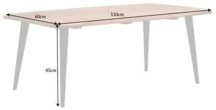 Konferenčný stôl Organic 39661 110x60cm Drevo Acacia  - Komfort-nábytok