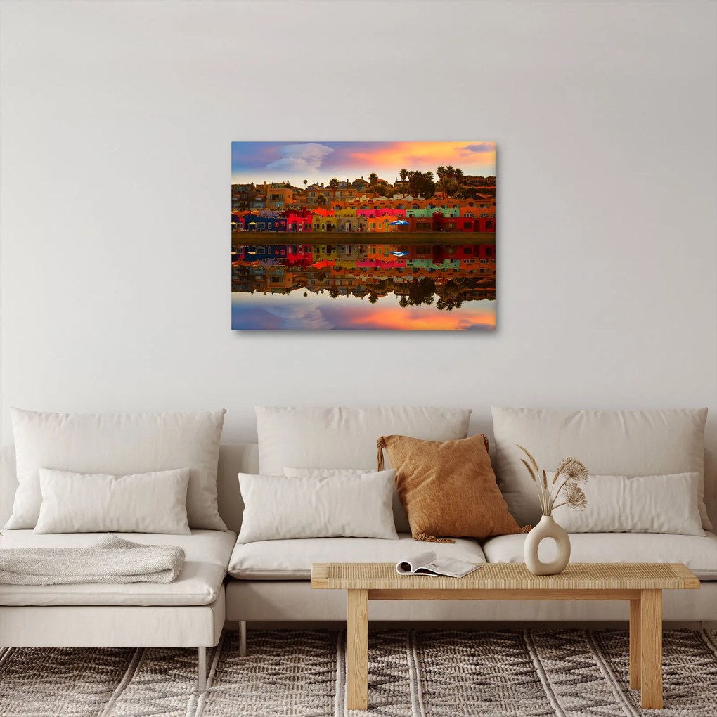 Obraz - Miesto pre letné kúpanie (70x50 cm)